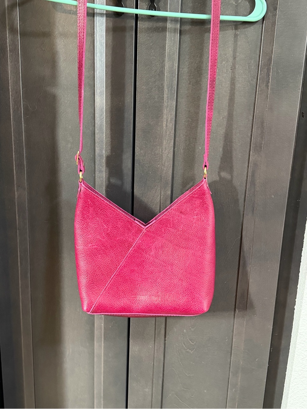 Portland Leather Company Crossbody Bag with Organizer Insert- READ FULL POST